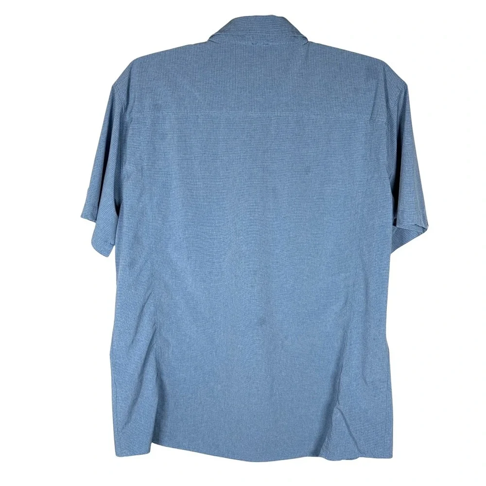 KUHL Optimizr Shirt Mens XL Tapered Fit Short Sleeve Button Up Hiking Utility - Picture 2 of 15